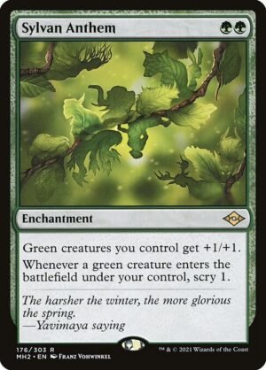 Sylvan Anthem<br /><span class="collector-number">Collector No. 176</span>
