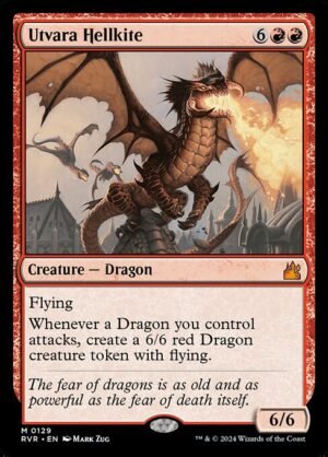 Utvara Hellkite<br /><span class="collector-number">Collector No. 129</span>