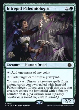 Intrepid Paleontologist - Foil<br /><span class="collector-number">Collector No. 193s</span>