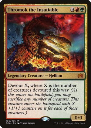 Thromok the Insatiable<br /><span class="collector-number">Collector No. 106</span>