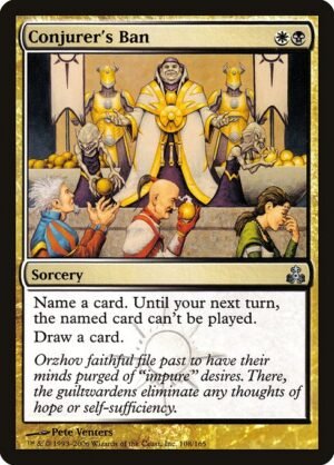 Conjurer's Ban<br /><span class="collector-number">Collector No. 108</span>