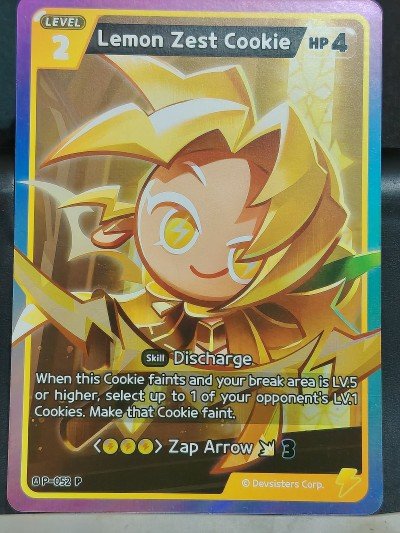 Lemon Zest Cookie CookieRun Braverse TCG - Auction
