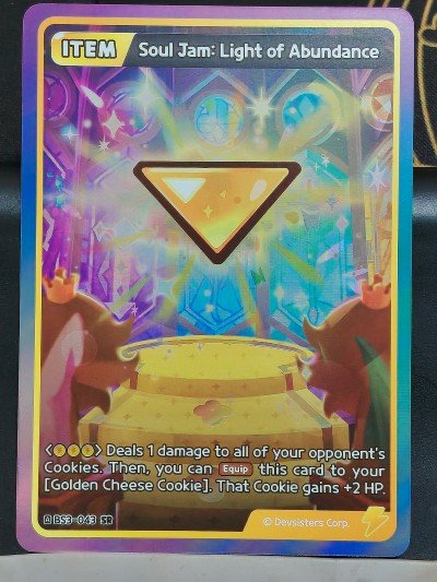Soul Jam Light of Abundance CookieRun Braverse TCG - Auction