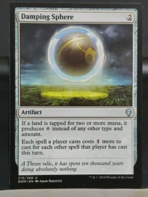 Damping Sphere Magic The Gathering MTG - Auction