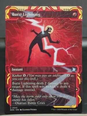 Burst Lightning Magic The Gathering MTG - Auction