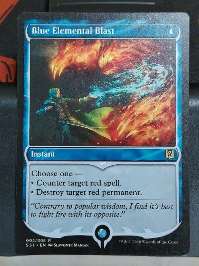 Blue Elemental Blast Magic The Gathering MTG - Auction