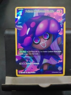 Poison Mushroom Cookie - Auction