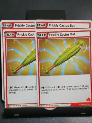 4x Prickly Cactus Bat CookieRun Braverse TCG- Auction