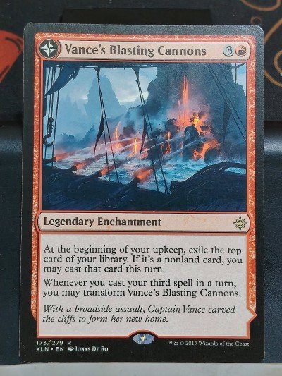 Vance's Blasting Cannons Magic The Gathering MTG - Auction