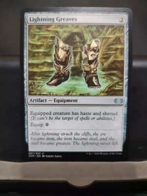 Lightning Greaves - Auction