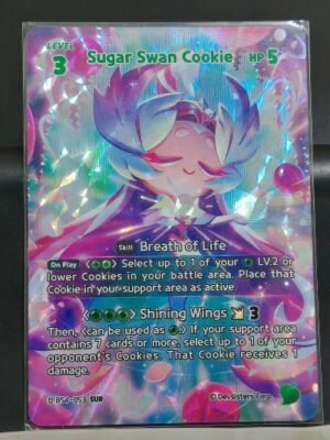 Sugar Swan Cookie SUR CookieRun Braverse TCG- Auction