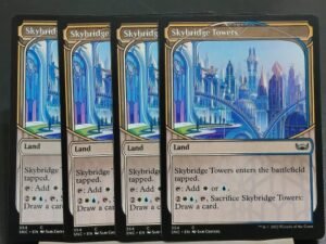 4x Skybridge Towers Magic The Gathering MTG - Auction
