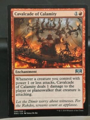 Cavalcade of Calamity Magic The Gathering MTG - Auction