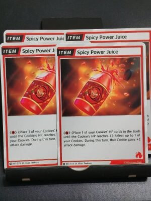 4x Spicy Power Juice CookieRun Braverse TCG- Auction