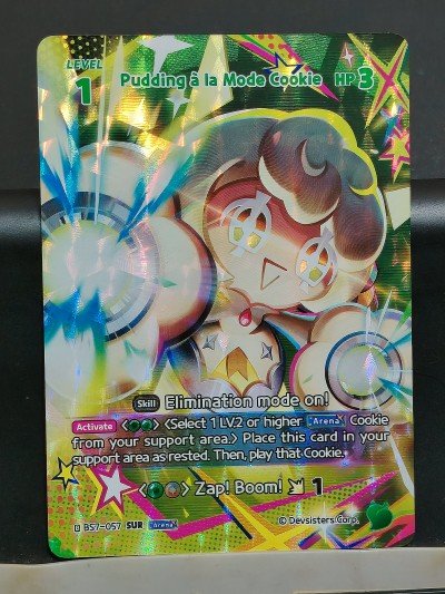 Pudding a la Mode Cookie SUR - CookieRun Braverse TCG - Auction