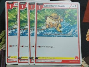 4x Adventurer Cookie Cookie CookieRun Braverse TCG- Auction