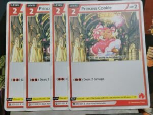 4x Princess Cookie CookieRun Braverse TCG - Auction