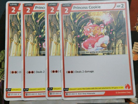 4x Princess Cookie CookieRun Braverse TCG - Auction