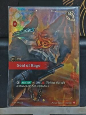 Seal of Rage (ON) Legends Package Riftbound League of Legends TCG - Auction