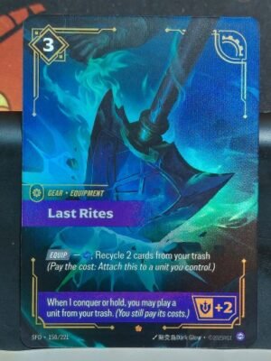 Last Rites Riftbound League of Legends TCG - Auction