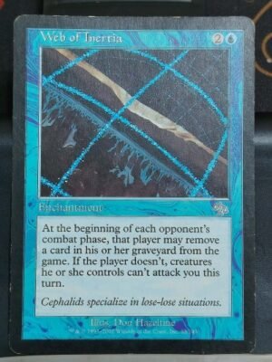 Web of Inertia - Judgment Magic The Gathering MTG - Auction