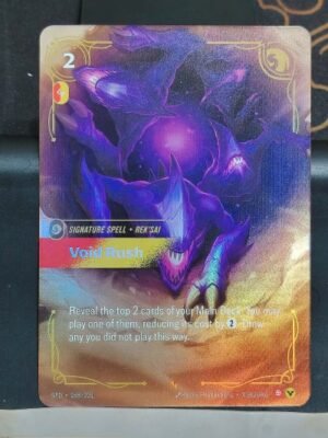 Void Push Riftbound League of Legends TCG - Auction