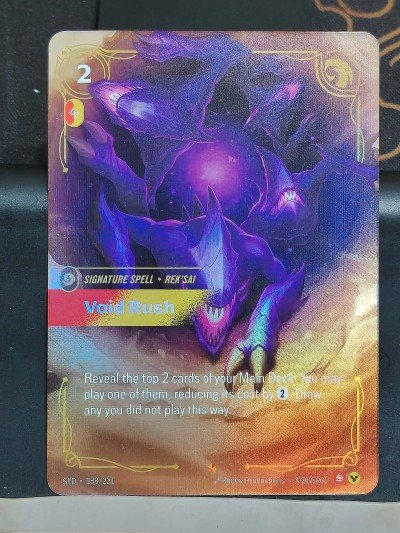 Void Push Riftbound League of Legends TCG - Auction