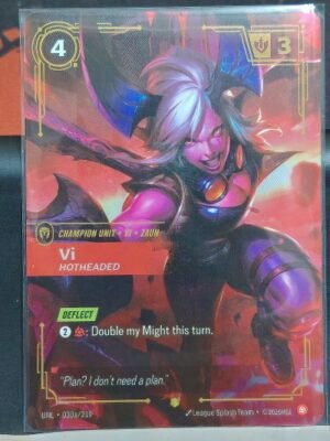 Vi - Hotheaded Riftbound League of Legends TCG - Auction
