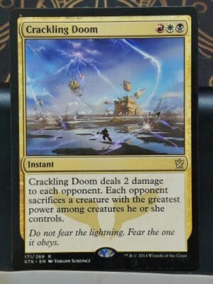 Crackling Doom Magic The Gathering MTG - Auction