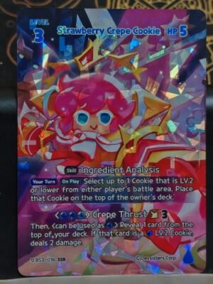 Strawberry Crepe Cookie CookieRun Braverse TCG- Auction