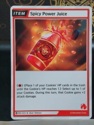 Spicy Juice Powder CookieRun Braverse TCG- Auction