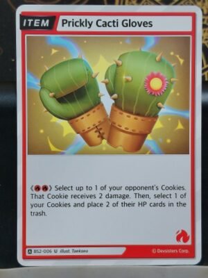 Prickly Cacti Gloves CookieRun Braverse TCG- Auction