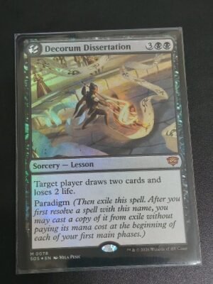 Decorum Dissertation, Magic The Gathering MTG - Auction