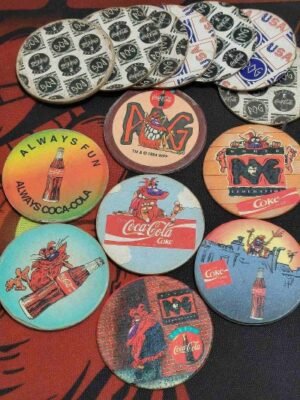 14 pcs POGs Assorted - Batang 90's - Auction