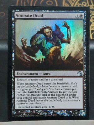 Animate Dead FOIL Magic The Gathering MTG - Auction