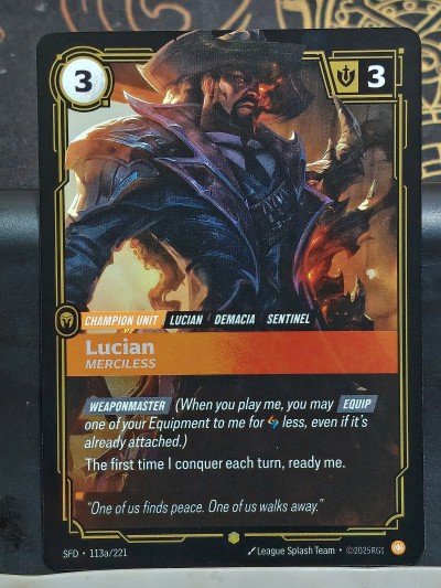 Lucian Riftbound League of Legends TCG - Auction