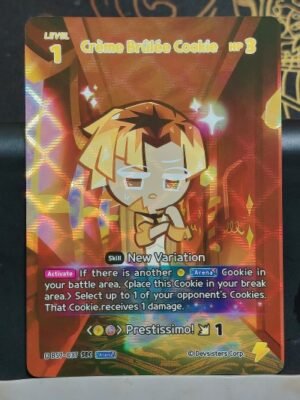 Crème Brûlée Cookie SEC CookieRun Braverse - Auction
