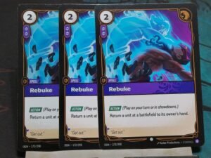 Rebuke Set Riftbound League of Legends TCG - Auction