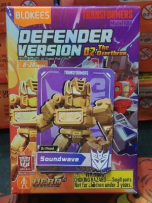 BLOKEES Transformers Soundwave Sealed Plastic
