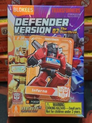 BLOKEES Transformers Inferno Sealed Plastic